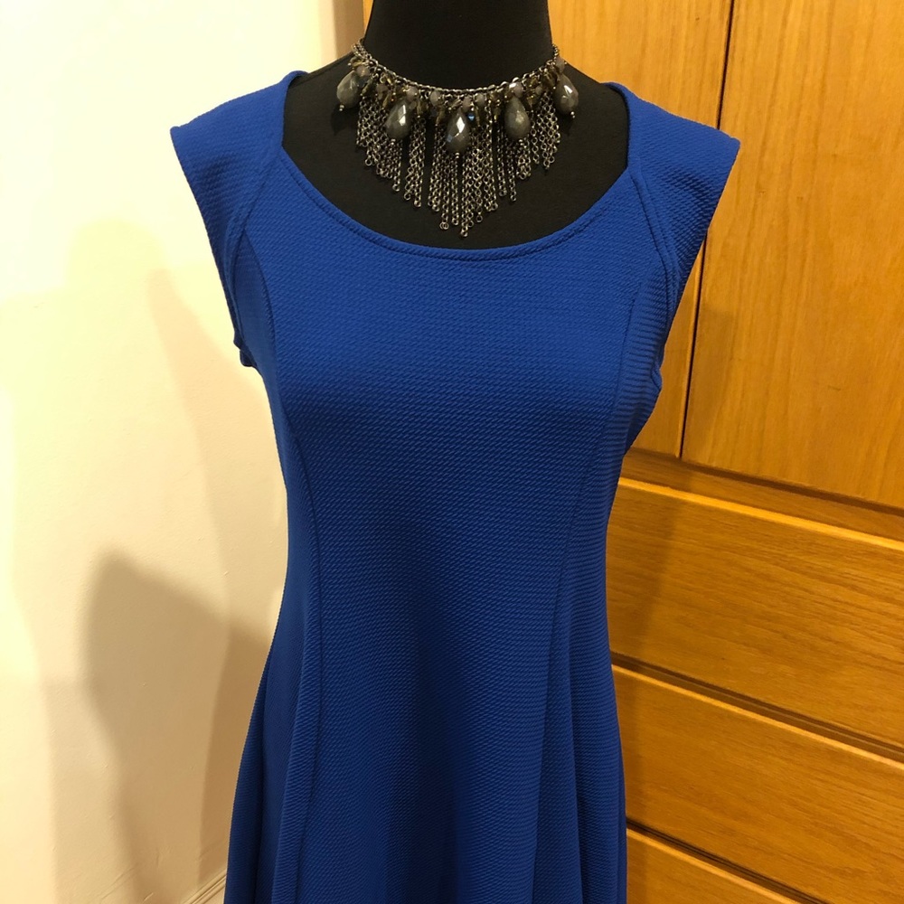 Royal Blue Forever 21 A Line Dress